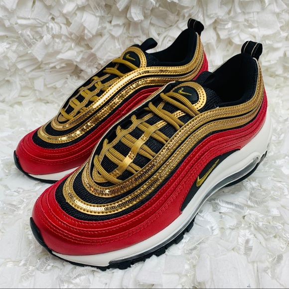 air max 97 metallic gold university red